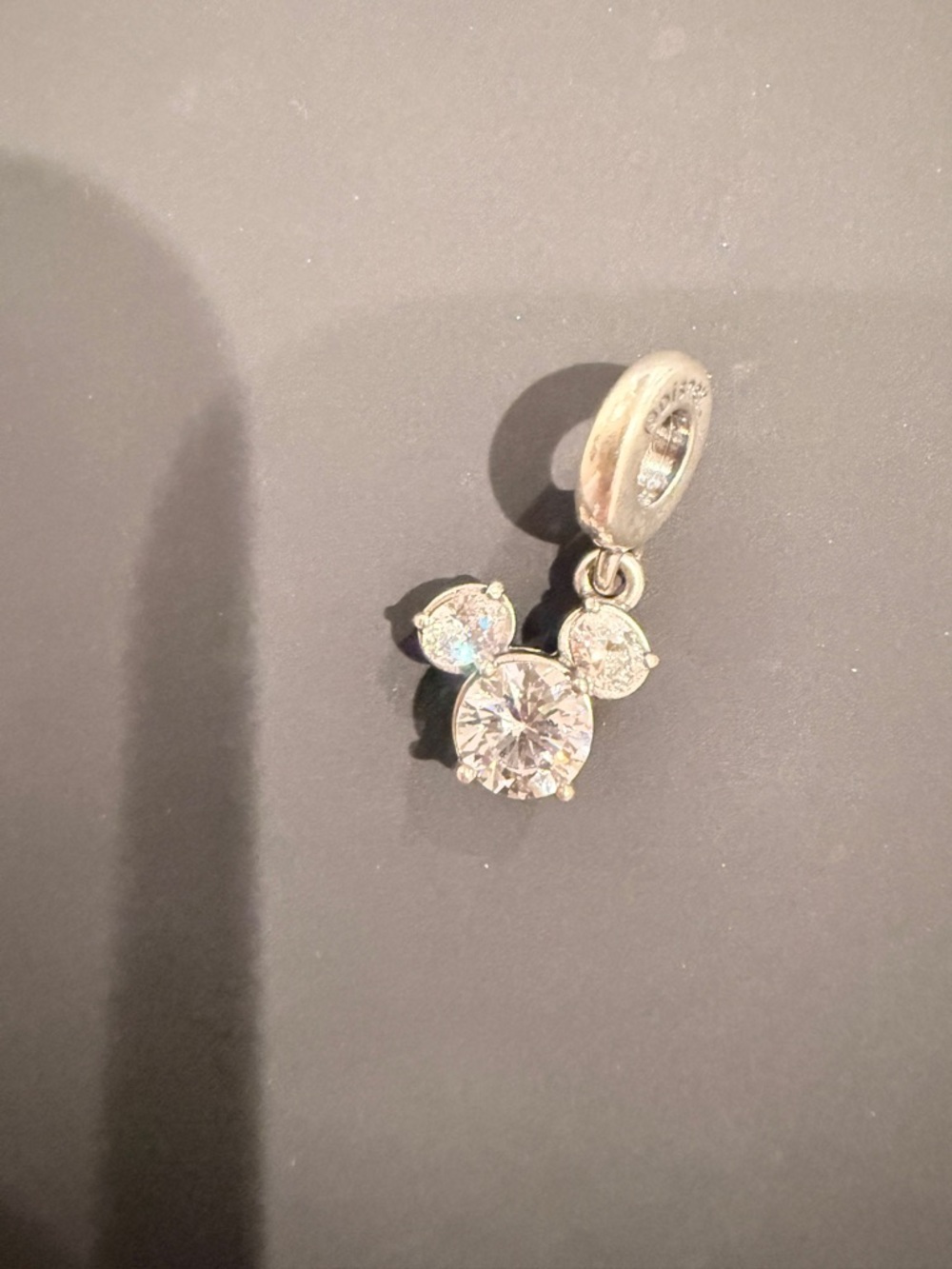 Pandora Mickey Head Silhouette Charm